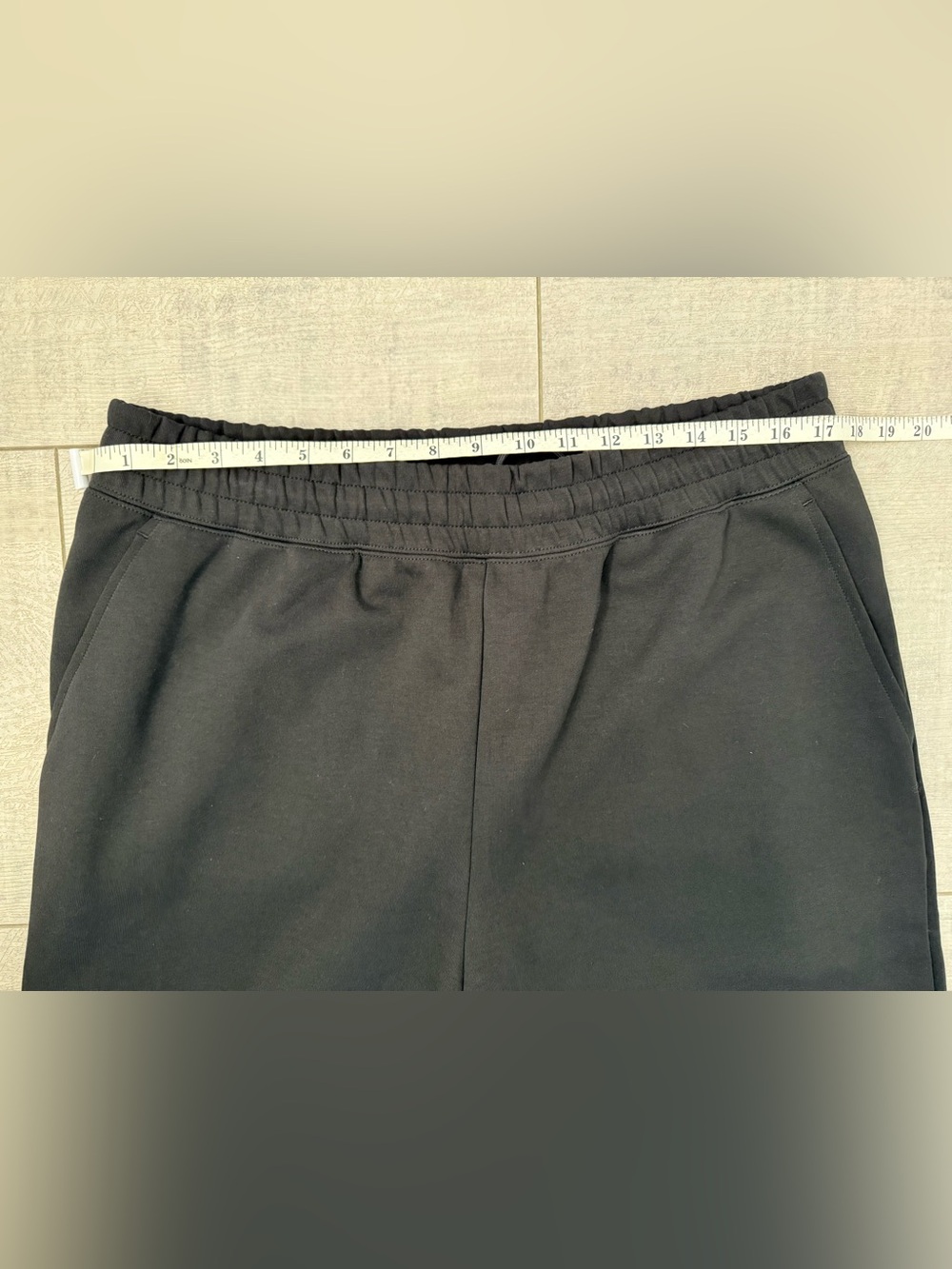 NWT UNIQLO WIDE SWEATPANTS Black NEW Sweat Pant XL Unisex 28” Inseam - Picture 6 of 8